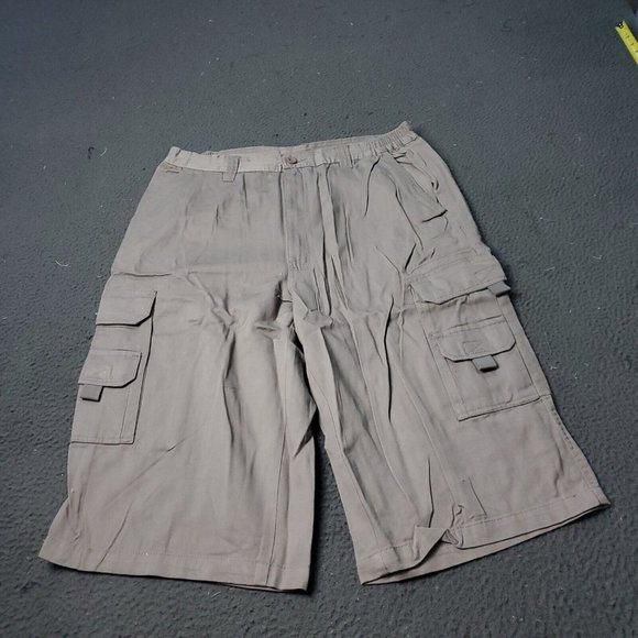 kingsize Other - King Size Shorts Mens Size 36 Big & Tall  Cargo Khaki Gray